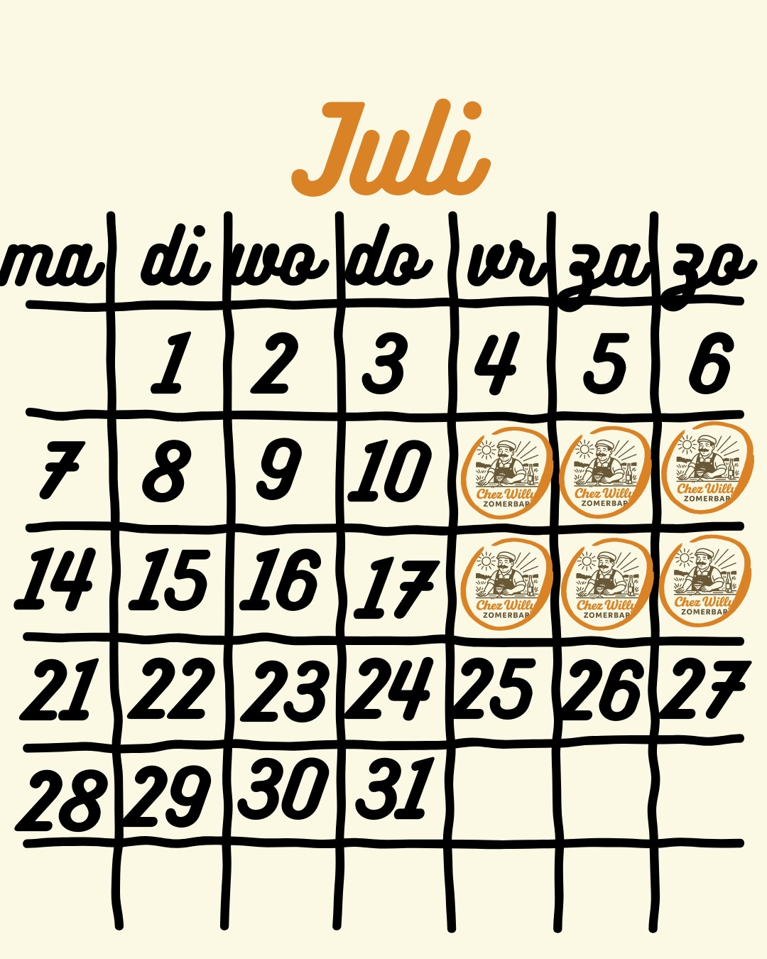 Zomerbar Juli