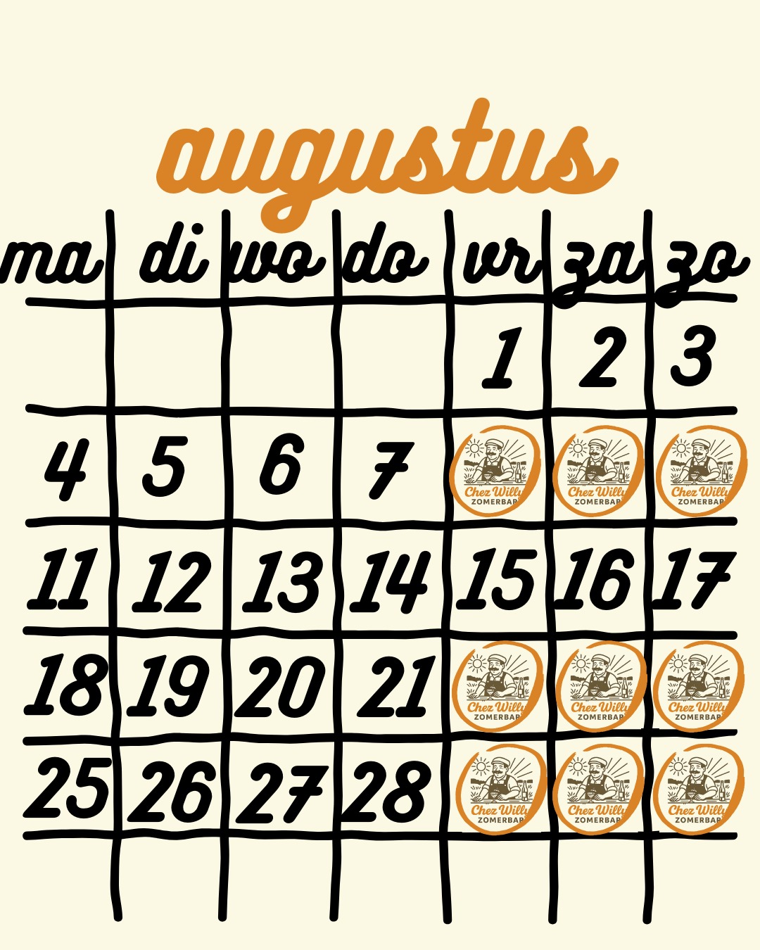 Zomerbar Augustus
